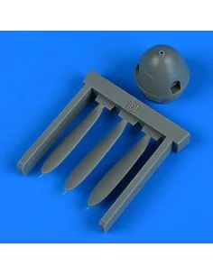 Bf 109G propeller for Eduard, 1/48 - Quickboost QB48 944