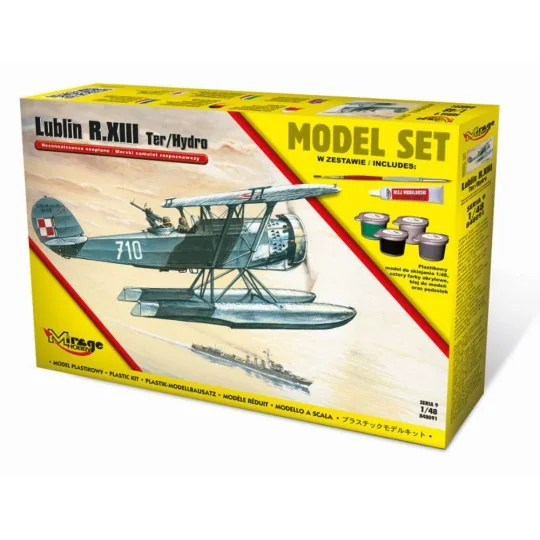 Lublin R.XIII Ter/Hydro Reconnaissance s seaplane (Model Set), 1/48...