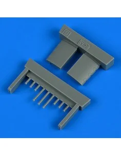 A-26 Invader wing gun barrels type B for ICM, 1/48 - Quickboost QB4...