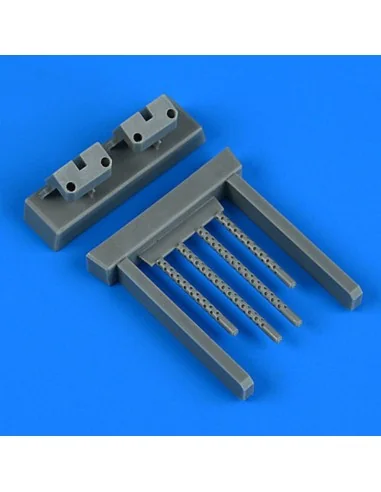 A-26B Invader underwing gun barrels for ICM, 1/48 - Quickboost QB48...