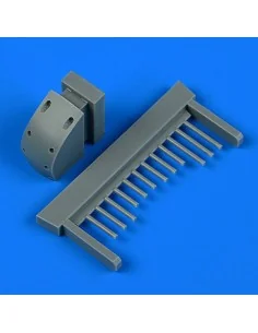 B-26B-50 Invader front gun barrels for ICM, 1/48 - Quickboost QB48 958
