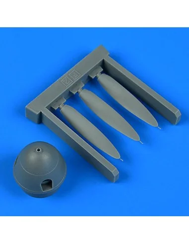 Bf 109F-2 propeller for Eduard, 1/48 - Quickboost QB48 959