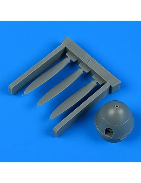 Bf 109F-4 propeller for Eduard, 1/48 - Quickboost QB48 960