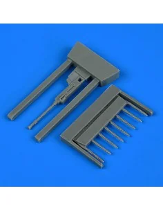Fokker G-1 gun barrels and machine gun for Micromir, 1/48 - Quickbo...