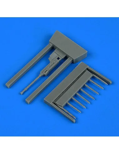 Fokker G-1 gun barrels and machine gun for Micromir, 1/48 - Quickbo...