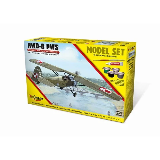 R.W.D.-8 PWS(Trainer a.Liaison plan vers (Model Set) - Mirage Hobby...