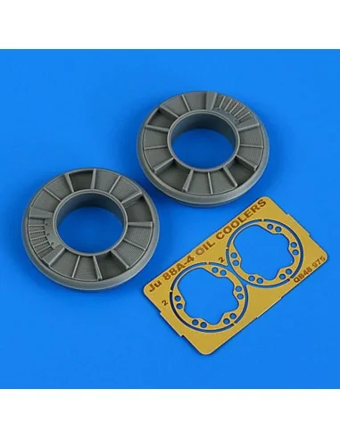 Ju 88A-4 oil coolers for ICM, 1/48 - Quickboost QB48 975