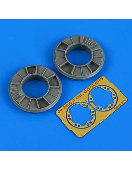 Ju 88A-4 oil coolers for ICM, 1/48 - Quickboost QB48 975