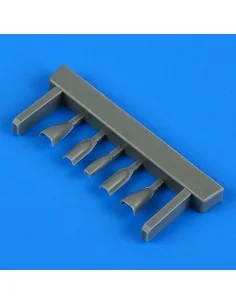 Harrier GR.1/GR.3/AV-8A air scoops for KINETIC, 1/48 - Quickboost Q...