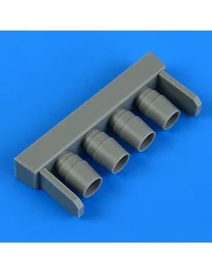 IA 58 Pucara exhaust for KINETIC, 1/48 - Quickboost QB48 986