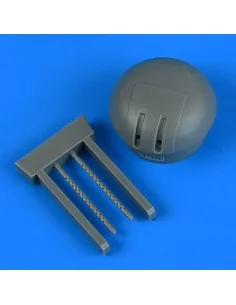 A-26 Invader gun turret type 2 for ICM, 1/48 - Quickboost QB48 990