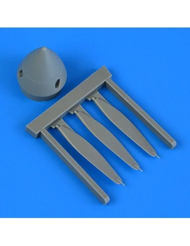 P-40E Warhawk propellers, 1/48 - Quickboost QB49 016