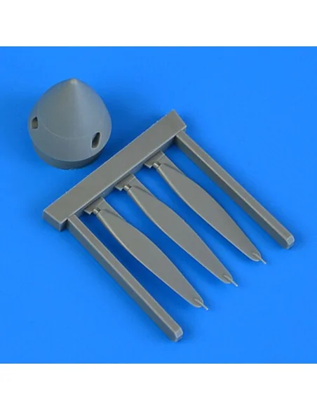P-40E Warhawk propellers, 1/48 - Quickboost QB49 016