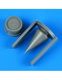 MiG-21MF correct radome, 1/48 - Quickboost QB49 034