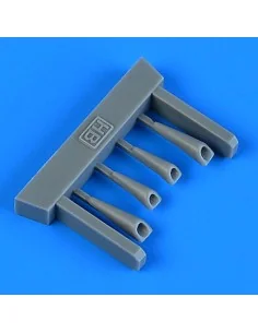 J-29F Tunnan gun barrels, 1/48 - Quickboost QB49 036
