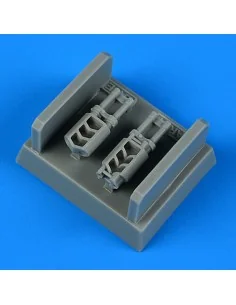 Su-25 Frogfoot gun barrels for ZVEZDA, 1/48 - Quickboost QB49 042