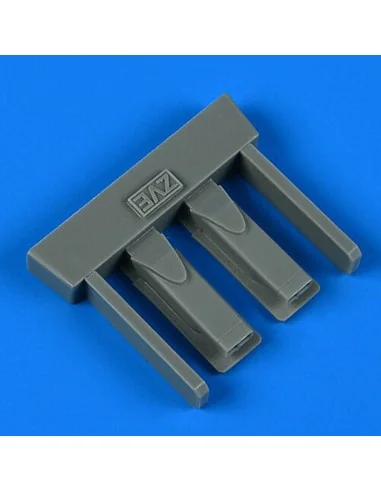 Su-25 Frogfoot vartical tail intake for ZVEZDA, 1/48 - Quickboost Q...
