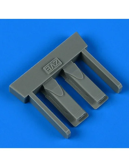Su-25 Frogfoot vartical tail intake for ZVEZDA, 1/48 - Quickboost Q...