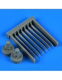 B-25J Mitchell propellers HK MODEL, 1/48 - Quickboost QB49 048