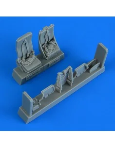 Mi-24 Hind seats with safety belts for TAMIYA, 1/48 - Quickboost QB...