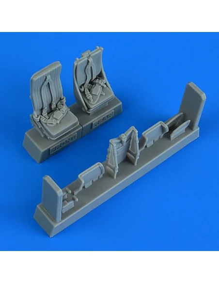 Mi-24 Hind seats with safety belts for TAMIYA, 1/48 - Quickboost QB...