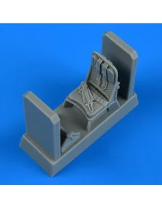 Z-37 ?melák seat w/ seatbelts, 1/48 - Quickboost QB49 089