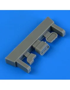 Z-37 ?melák Oil Cooler & Air intake, 1/48 - Quickboost QB49 090