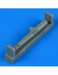 MiG-21MF fishbad GŠ-23 gun pod - late, 1/48 - Quickboost QB49 096