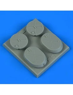 Su-25 Frogfoot FOD covers, 1/48 - Quickboost QB49 100