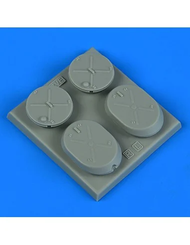 Su-25 Frogfoot FOD covers, 1/48 - Quickboost QB49 100