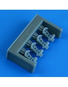 German Luftwaffe WWII pedals - late v., 1/48 - Quickboost QB49 156