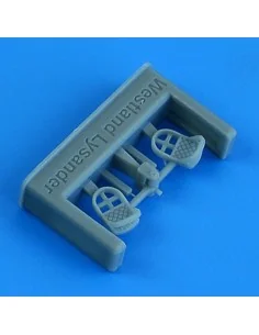 Westland Lysander Mk.I/III pedals AIRFIX, 1/48 - Quickboost QB49 163