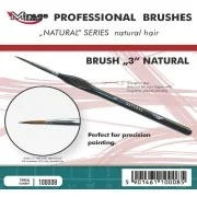 MIRAGE BRUSH NATURAL SIZE 3 - Mirage Hobby 100008