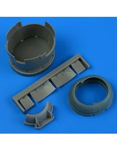 [NO_DESC] F6F-3 Hellcat early cowling and cooling flaps (closed) fo...