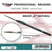 MIRAGE BRUSH NATURAL SIZE 4 - Mirage Hobby 100009