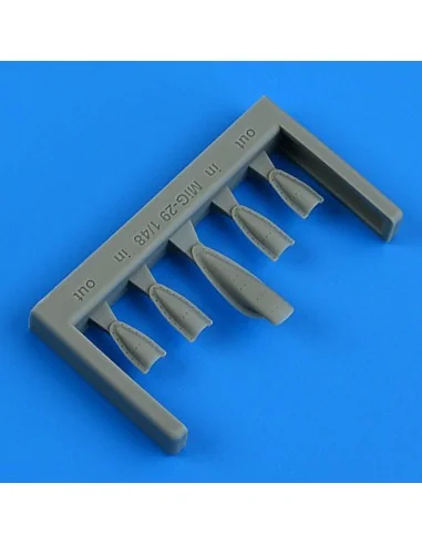 MiG-29 Fulcrum air intakes for GWH, 1/48 - Quickboost QB49 197