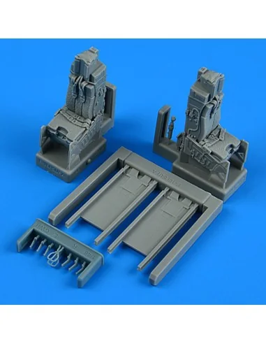 F-16I Sufa ejection seats with safety belts for GWH, 1/48 - Quickbo...