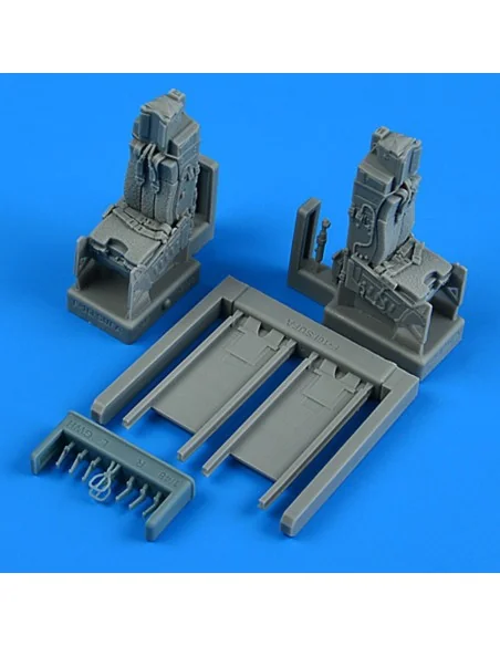 F-16I Sufa ejection seats with safety belts for GWH, 1/48 - Quickbo...