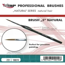 MIRAGE BRUSH NATURAL SIZE 5 - Mirage Hobby 100010