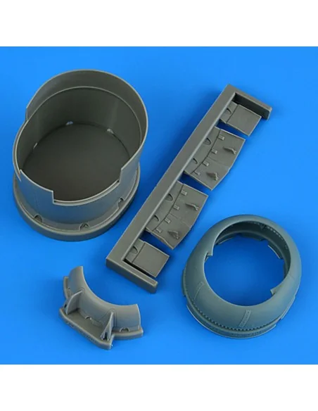 [NO_DESC] F6F-5 Hellcat cowling and cooling flaps (opened) for Edua...