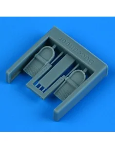 Blackburn Buccaneer S.2 rudder pedals for Airfix, 1/48 - Quickboost...