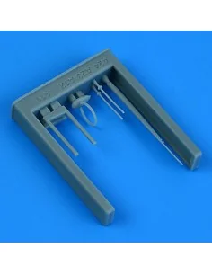 Fw 190D-9 antennas and step for Miniart, 1/48 - Quickboost QB49 224