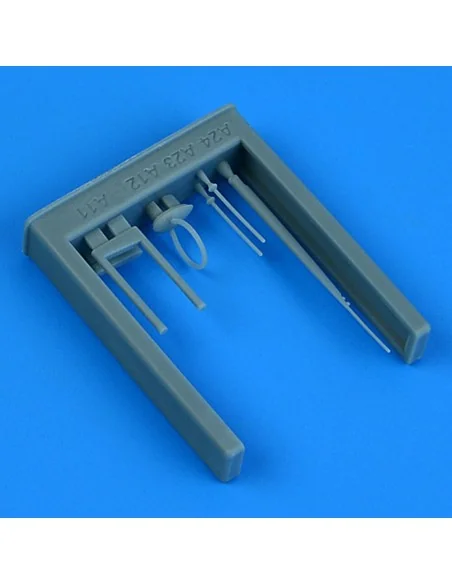 Fw 190D-9 antennas and step for Miniart, 1/48 - Quickboost QB49 224