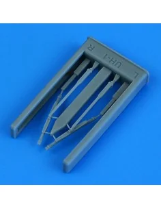 UH-1C Huey wipers for Academy, 1/35 - Quickboost QB35 010