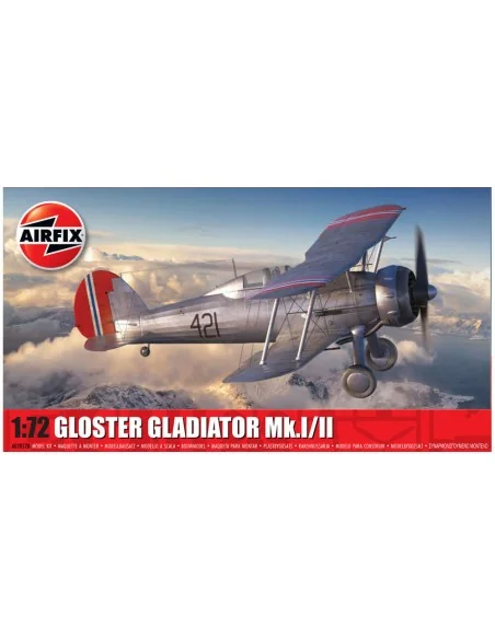 Gloster Gladiator Mk.I/Mk.II, 1/72 - Airfix A02052B