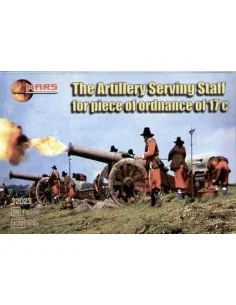 Artillery serving staff, XVII century, 1/72 - Mars Figures MS72023