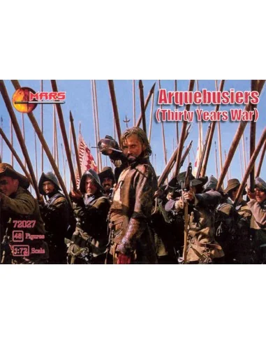 Arquebusiers, 30 years war, 1/72 - Mars Figures MS72027