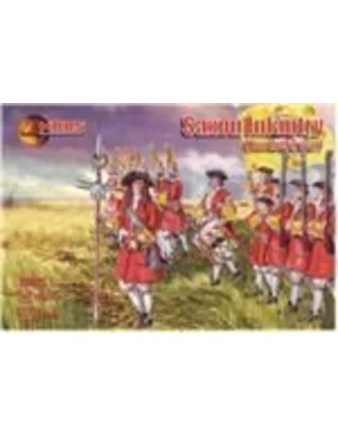 Saxon Infantry, Northern war, 1/72 - Mars Figures MS72035