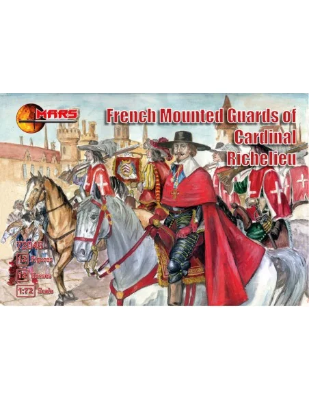 French mounted guards of Card. Richelieu, 1/72 - Mars Figures MS72046