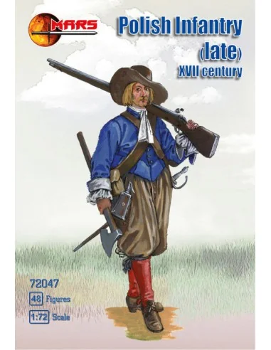 Polish infantry (late), XVII century, 1/72 - Mars Figures MS72047